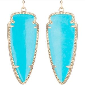 Kendra Scott Turquoise ‘skylar’ earrings